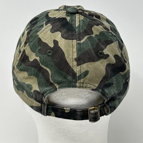 Las Vegas Aces Dad Hat Cap WNBA Camo Camouflage Military 6 Panel Strapback Green - Picture 3 of 9